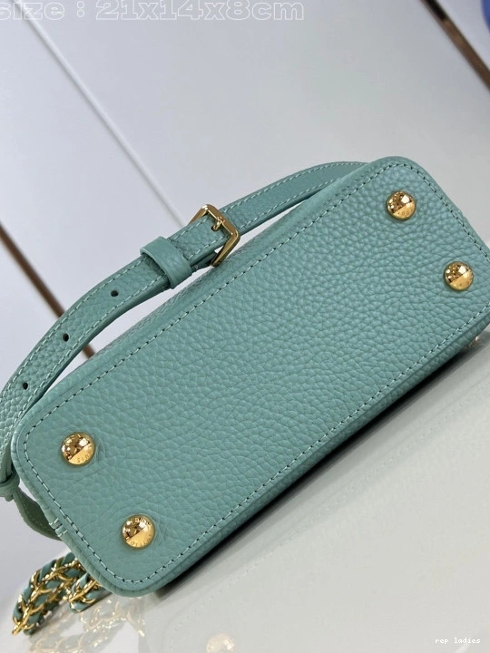 Cheap CAPUCINES VUITTON LOUIS MINI-22*12*8CM 0812